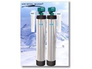 Crystal Quest CQE WH 01199 Whole House Multi Manganese Iron Hydrogen Sulfide 1.5 Water Filter System
