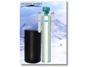 Crystal Quest CQE WH 01134 Whole House Nitrate 2.0 Water Filter System Stainless Steel