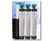Crystal Quest CQE WH 01159 Whole House Multi Softener Arsenic 1.5 Water Filter System