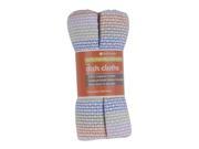 Full Circle Home 1138890 Tidy Dish Cloths Set of 3 12 in.x12 in. Each Case of 12 3 Pack