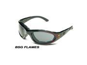 Body Specs BSG BLACK.13 Black Frame Goggles Sunglasses with Smoke Green Lens
