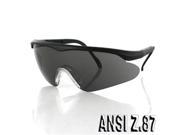 Zan Headgear ESB115AC Safety Shooting Glasses 3 Interchangeable Lenses ANSI Z87