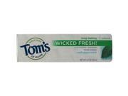 Toms Of Maine AY52780 Toms Of Maine Wicked Fresh! Peppermint Toothpaste 6x4.7 Oz