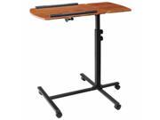Altra Furniture 9234096 Laptop Cart Cherry with Black