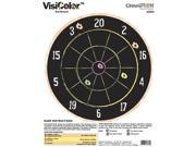 Champion CH 45825 Champion VisiColor High Visibility Paper Targets Dartboard 10pk