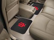 Fanmats 12260 COL 14 in. x17 in. Indiana University Backseat Utility Mats 2 Pack