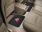 Fanmats 12426 COL 14 in. x17 in. Mississippi State University Backseat Utility Mats 2 Pack