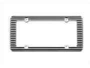 Cruiser Accessories 58350 Billet License Plate Frame Chrome With Black