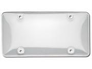 Cruiser Accessories 72100 Bubble Novelty License Plate shield Clear