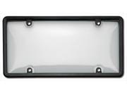 Cruiser Accessories 60510 Combo License Plate Frame and Bubble Shield Black And Clear