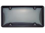Cruiser Accessories 60520 Combo License Plate Frame and Bubble Shield Black And Smoke