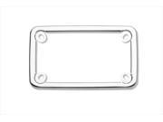 Cruiser Accessories 77000 Motorcycle License Plate Frame Elite Stainless Steel