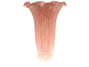 Meyda Tiffany 10206 4.5 Inch W X 6 Inch H Pink Lily Shade