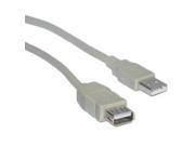 CableWholesale 10U2 02115E USB 2.0 Extension Cable Type A Male to Type A Female 15 foot