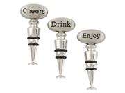 True Fabrications 2374 Assorted Fancy Bottle Stoppers Pack of 12