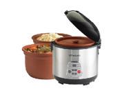 VitaClay VF7700 6 2 in 1 Rice N Slow Cooker 6 cup