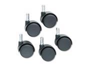 Master MAS 65434 Standard Neck Safety Casters Pack of 5