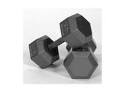 USA Sports by Troy Barbell IHD 015 Solid Hex Dumbbell 15 Pounds Sold as a single dumbbell