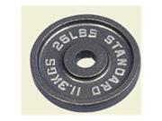 Troy Barbell O 025 Gray Olympic Weight Plate 25 Pounds