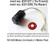 Redcat Racing E012R Motor RC540 Casing in Black for Rockslide .12 Scale