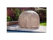 Duck Covers MTR07676 Round Patio Table and Chair Set Cover with Duck Dome Small