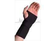 Thermoskin CWB89169 Conductive Carpal Tunnel Wrist Brace With Stay Black Right 4XL 12.25 in. 12.75 in. Around Wrist Joint