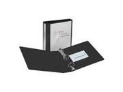 Avery Consumer Products AVE19600 Showcase View Binder 1in. Capacity 11in.x8 .50in. Black