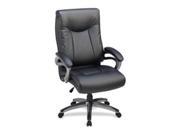 Lorell LLR69516 High Back Executive Chair 27in.x30in.x46 .50in. Black