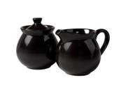 Waechtersbach 77CMSG6022 Creamer Sugar Set Fun Factory Black