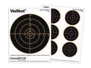 Champion CH 45802 Champion VisiShot Paper Targets 8 in. Bulls 8.5x11 10pk