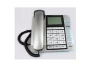 Rca 11141Bsga Silver Corded Desktop Phone Answering Machine