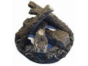 Outdoor Greatroom Company CF20 LOG SET Optional LOG SET and LAVA Rock for all ROUND Crystal Fire Burner Fire Pits