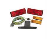Wesbar Waterproof Over 80 Low Profile Trailer Light Kit 007509