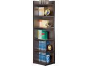 Coaster 800270 Corner Bookcase with Open Side