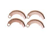 Omix ADA 16726.01 9 in. Brake Shoe Drum Set 41 53 Willys Models