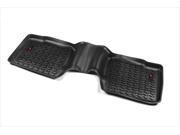 Rugged Ridge 82952.13 Floor Liner Rear 1 Pc Black 1999 2014 Ford F250 And F350 SuperCrew