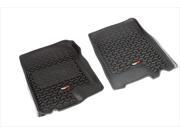 Rugged Ridge 82902.05 Floor Liner Front Pair Black 1997 2003 Ford F150 Expedition