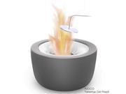 Fuoco Tabletop Small Gel Fire Pit in Black