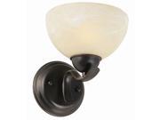 Design House 517441 Trevie 1 Light Wall Sconce Oil Rubbed Bronze Finish 517441