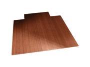 Anji Mountain AMB24004 36 x 48 Inch Bamboo Roll Up 0.25 Inch Thick with 9.25 Inch Tongue Dark Cherry