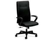The Hon Company HONIE102NT10 Executive High Back Chair Swivel 27 in. x 38 in. x 47.5 in. Black