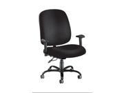 OFM 700 AA6 236 Big Tall Chair with Arms Black