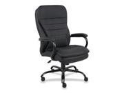 Lorell LLR62624 Executive Chair Dbl Cushion 33.5 in. x 31 in. x 45.5 in. Black