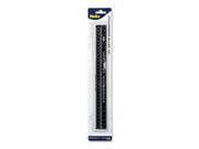 Helix HLX37420 Conversion Ruler 12 in. Black