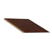 Salsbury 22288MAH Sloping Hood Filler In Line 15 Inches Wide For 18 Inch Deep Extra Wide Designer Wood Locker Mahogany