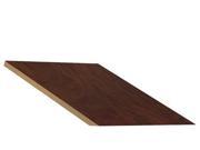 Salsbury 22281MAH Sloping Hood Filler In Line 15 Inches Wide For 21 Inch Deep Extra Wide Designer Wood Locker Mahogany