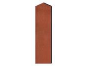 Salsbury 22244CHE Double End Side Panel For 18 Inch Deep Extra Wide Designer Wood Locker With Sloping Hood Cherry
