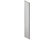 Salsbury 22236GRY Side Panel For 21 Inch Deep Extra Wide Designer Wood Locker With Sloping Hood Gray