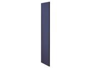 Salsbury 22235BLU Side Panel For 21 Inch Deep Extra Wide Designer Wood Locker Without Sloping Hood Blue