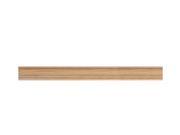 Salsbury 11156LGT Crown Molding For Solid Oak Executive Wood Lockers Six 6 Foot Length With Straight Edges Light Oak